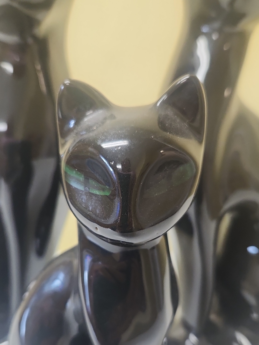 Mid Century Modern Black Cat Family - Picture 4 of 7